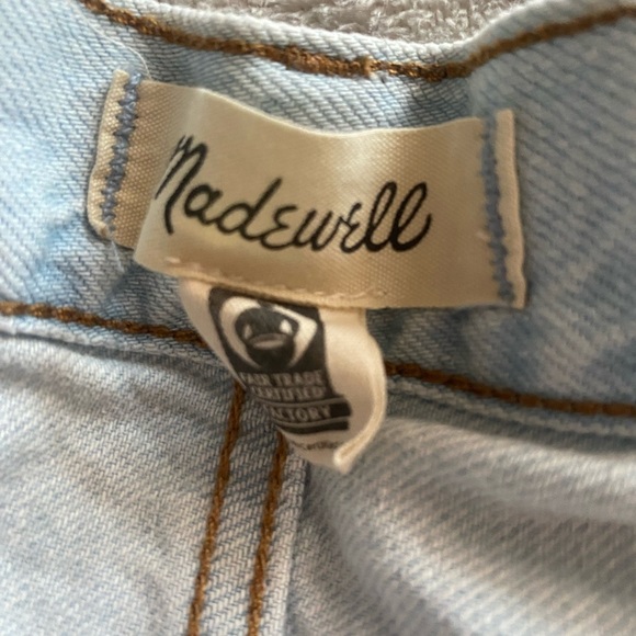 Madewell Blue Straight Leg Jeans with Vintage Appeal - Picture 6 of 15
